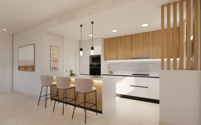 Obra nueva - Villa - Fuente Álamo - Hacienda Del Álamo Golf