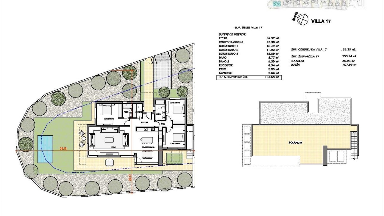 Obra nueva - Villa - Fuente Álamo - Hacienda Del Álamo Golf