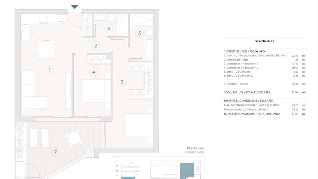 Nowy budynek - Apartment - Benijofar - Pueblo