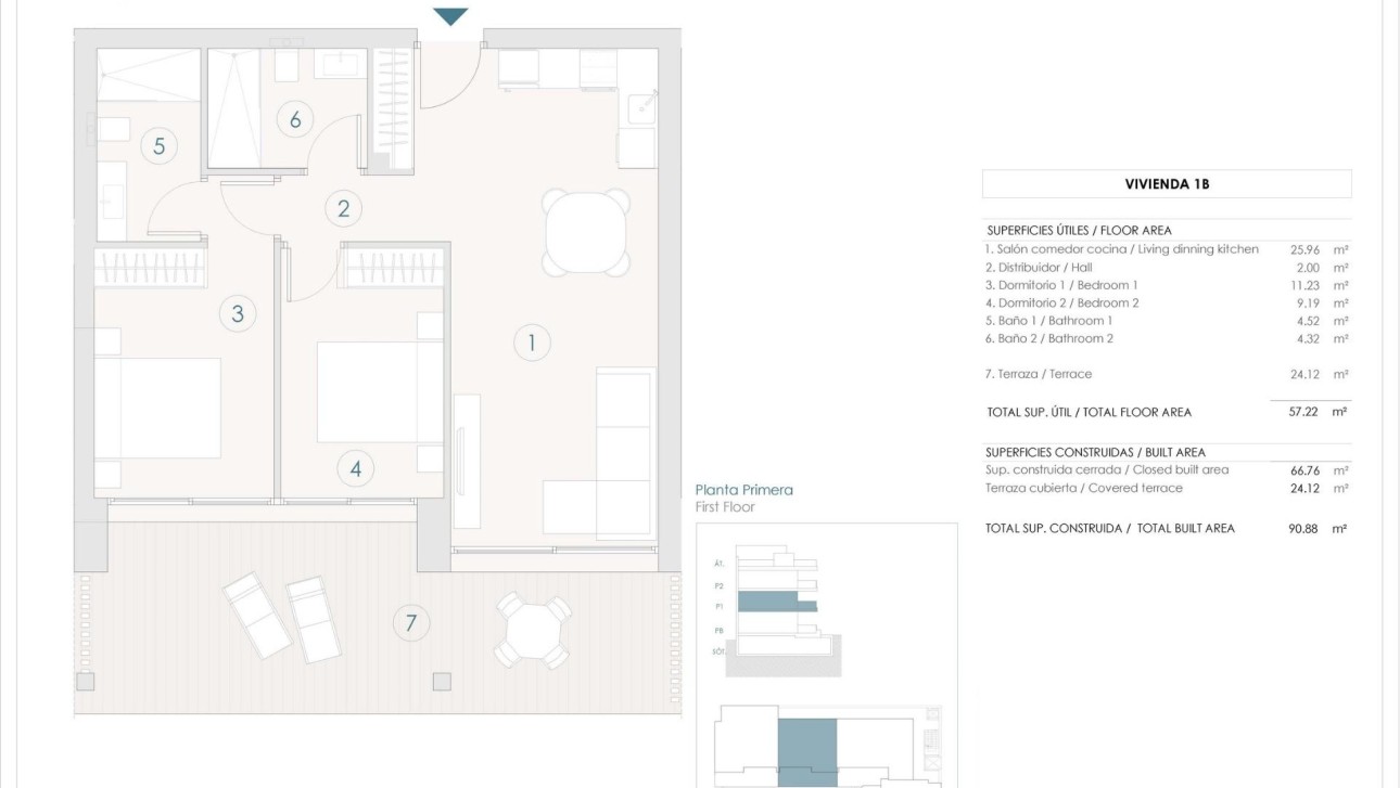 New Build - Apartment - Benijofar - Pueblo