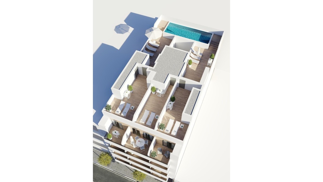 Nouvelle construction - Attique - Torrevieja - Centro