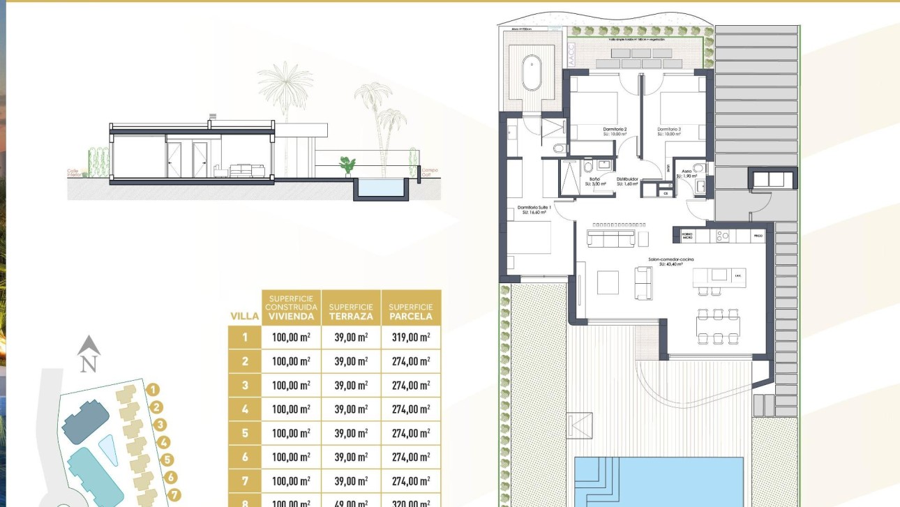 New Build - Villa - Los Alcazares - Serena Golf
