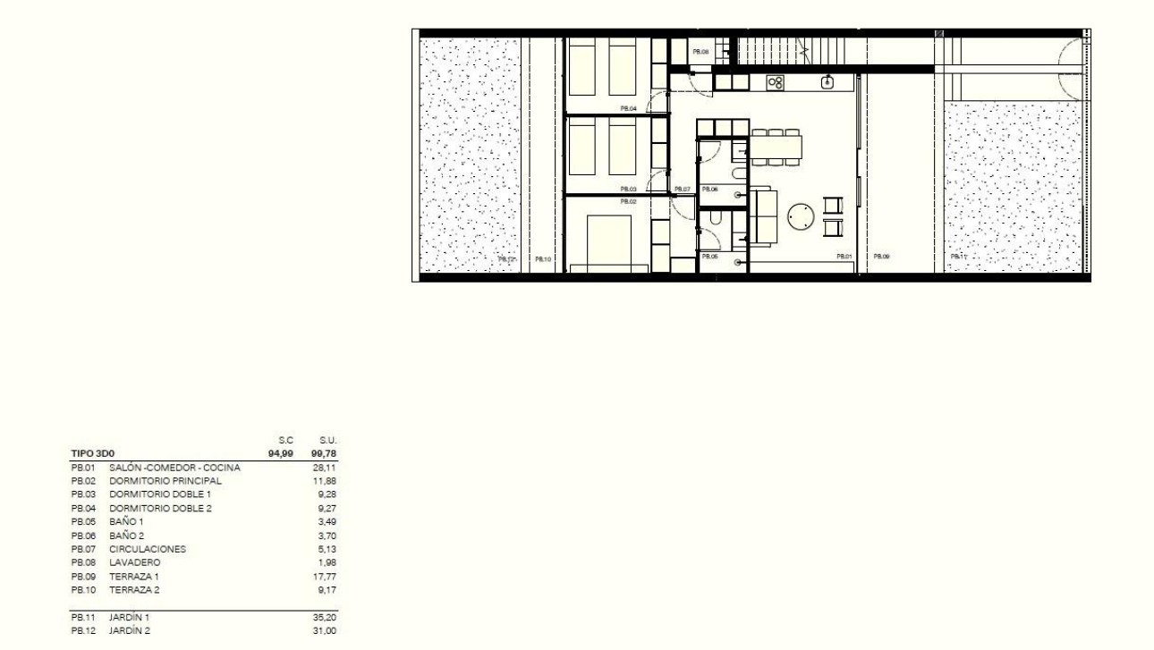 New Build - Bungalow - Torrevieja - Los Balcones