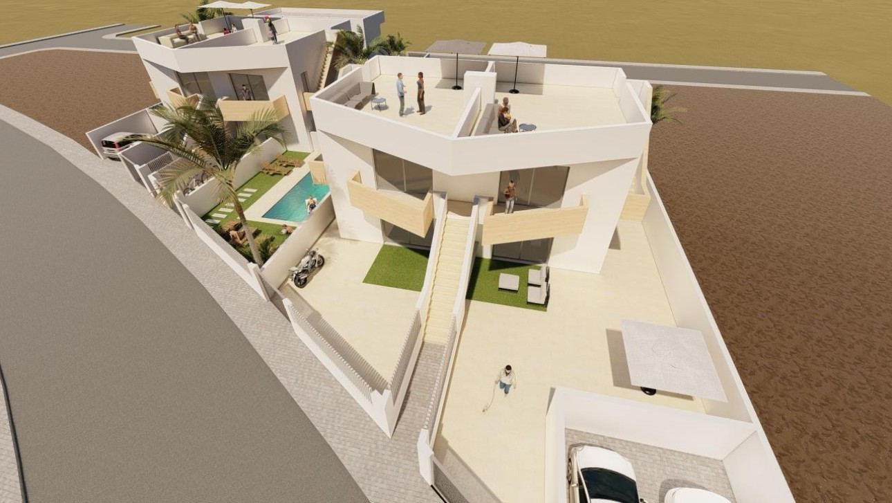 Nieuwbouw Woningen - Villa - Puerto de Mazarron - Mar De Plata