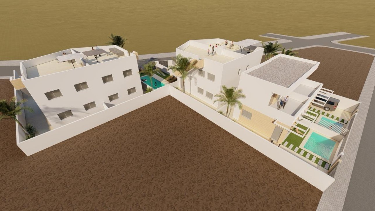 Nieuwbouw Woningen - Villa - Puerto de Mazarron - Mar De Plata