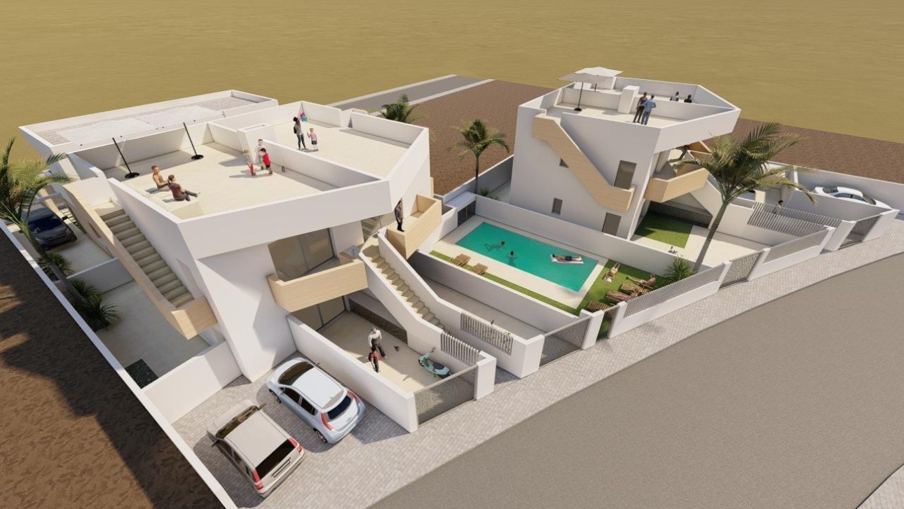 Nieuwbouw Woningen - Villa - Puerto de Mazarron - Mar De Plata