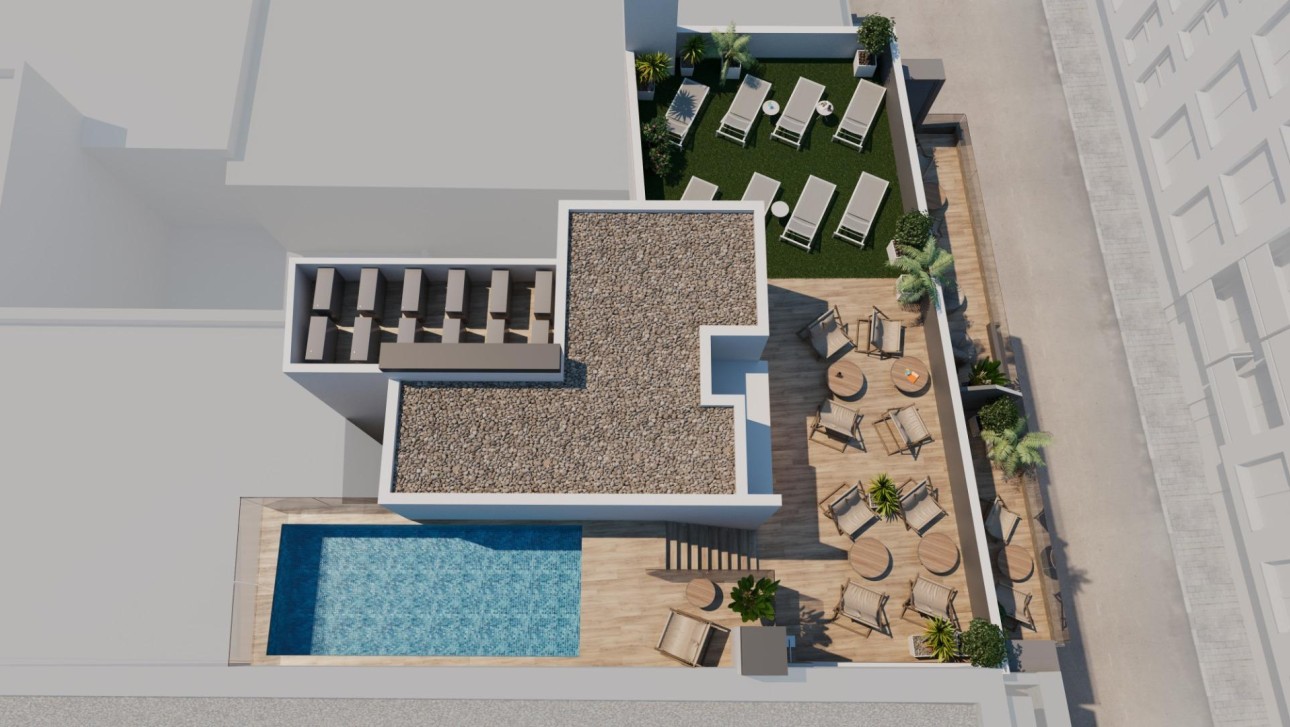 Nouvelle construction - Attique - Torrevieja - Centro