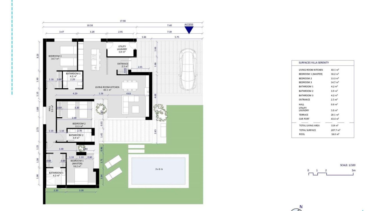 New Build - Villa - Baños y Mendigo - Altaona Golf