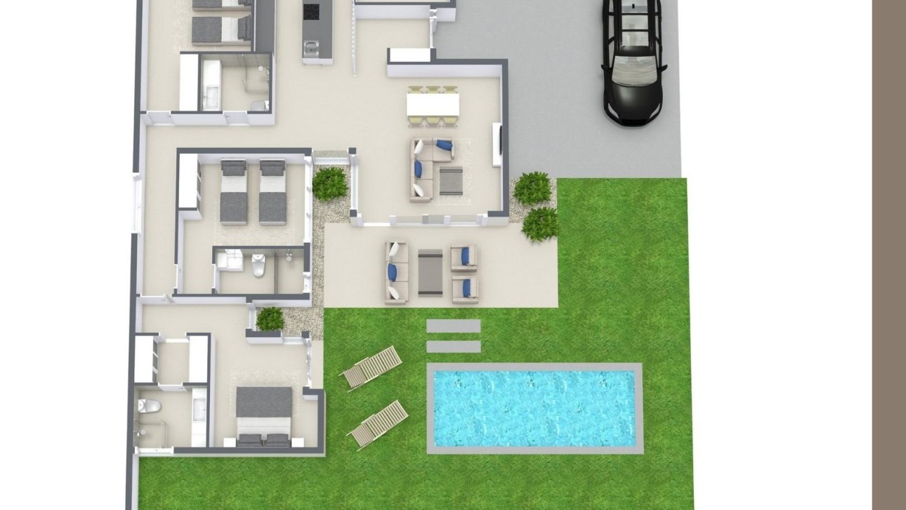 New Build - Villa - Baños y Mendigo - Altaona Golf