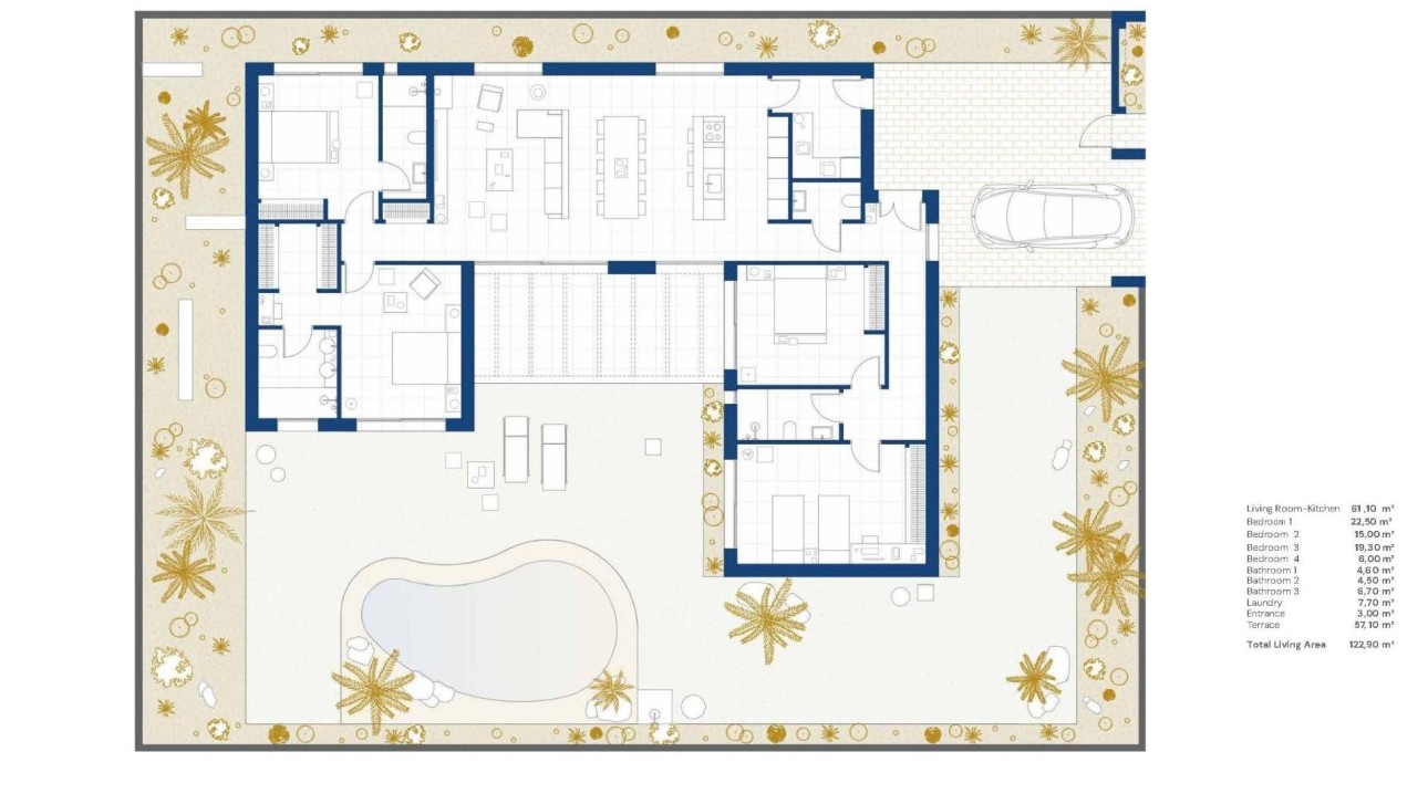 New Build - Villa - Baños y Mendigo - Altaona Golf