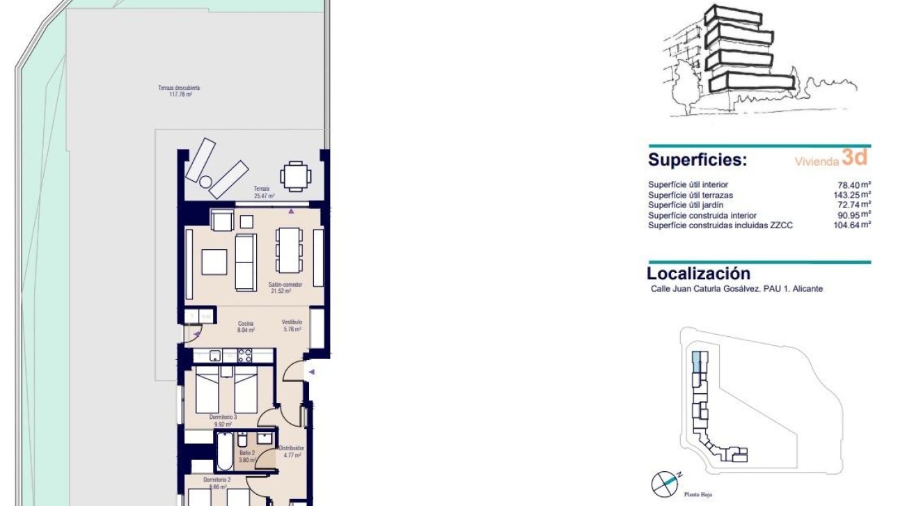Obra nueva - Apartment - Alicante - PAU 1