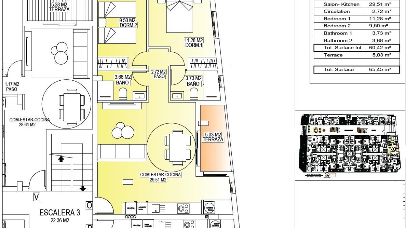 New Build - Penthouse - San Miguel de Salinas - Pueblo