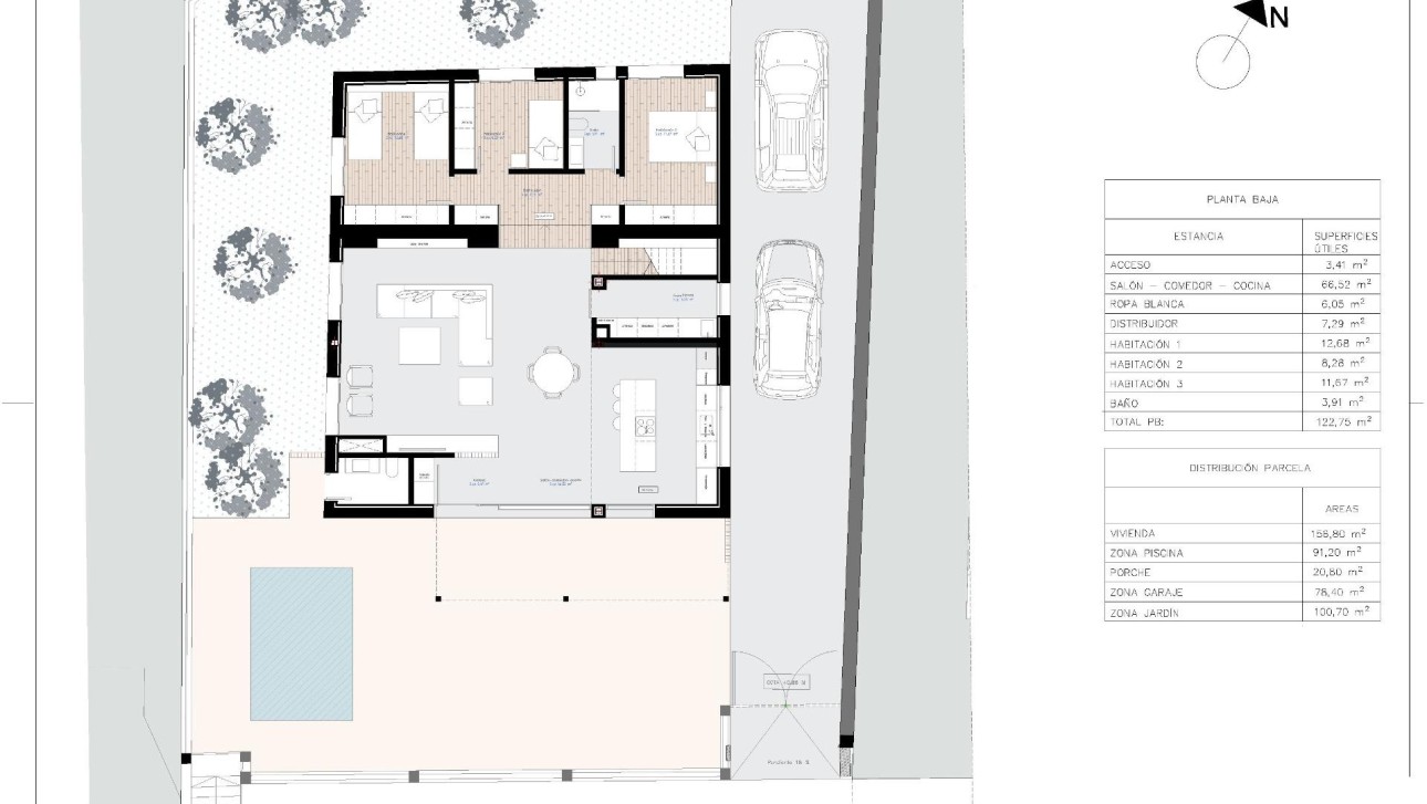 Nieuwbouw Woningen - Villa - Monforte del Cid - La Capitana