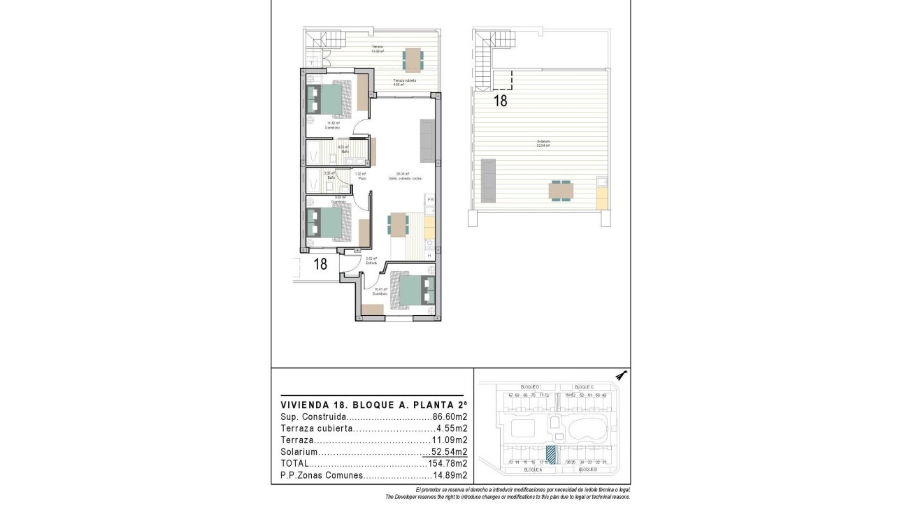 Nieuwbouw Woningen - Penthouse - Torre Pacheco - San Cayetano