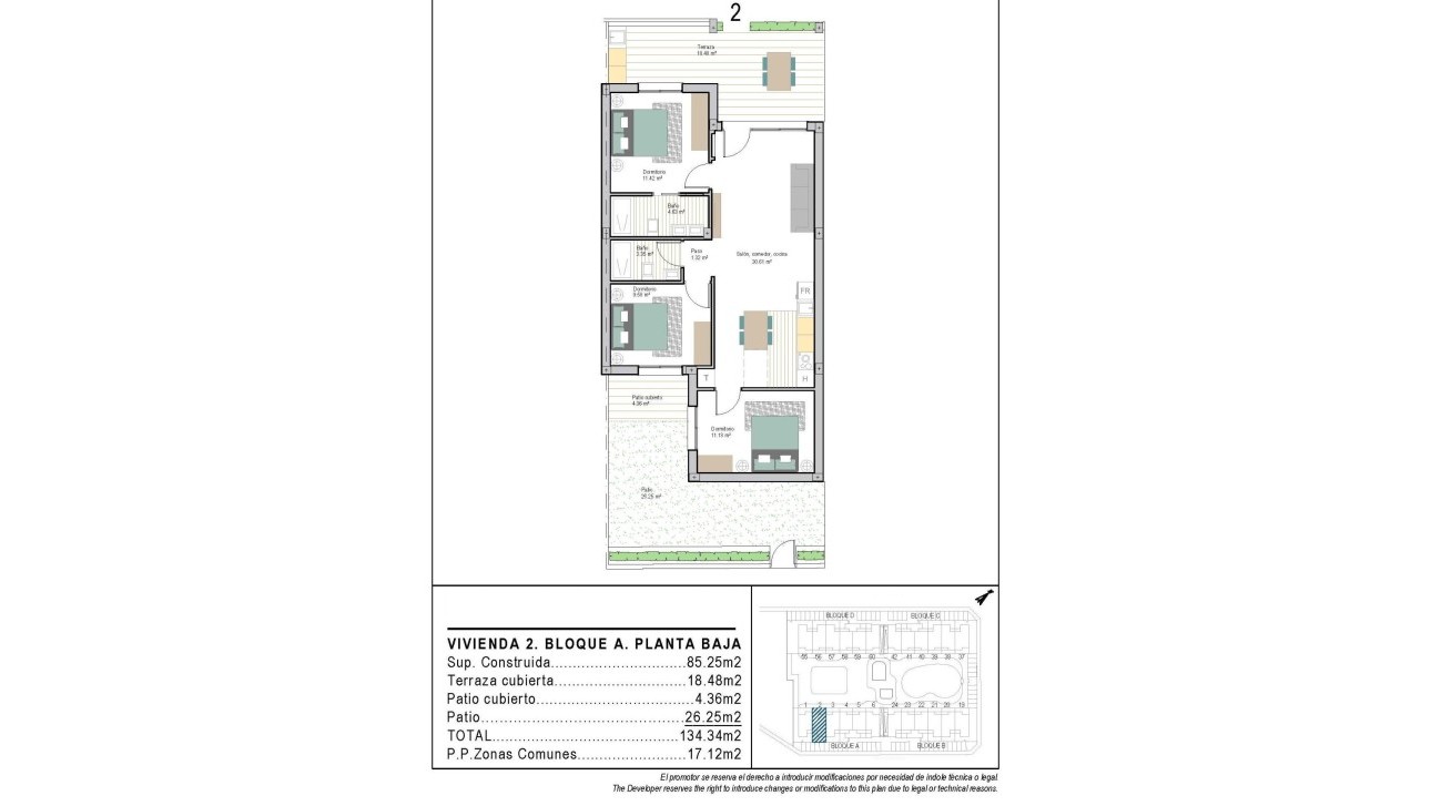 Nieuwbouw Woningen - Apartment - Torre Pacheco - San Cayetano