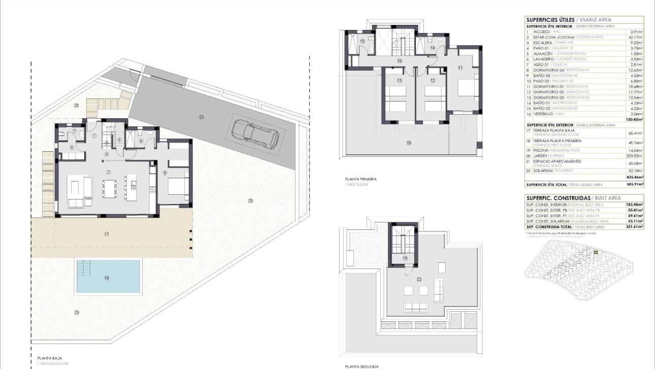 Nieuwbouw Woningen - Villa - Polop - PAU 1