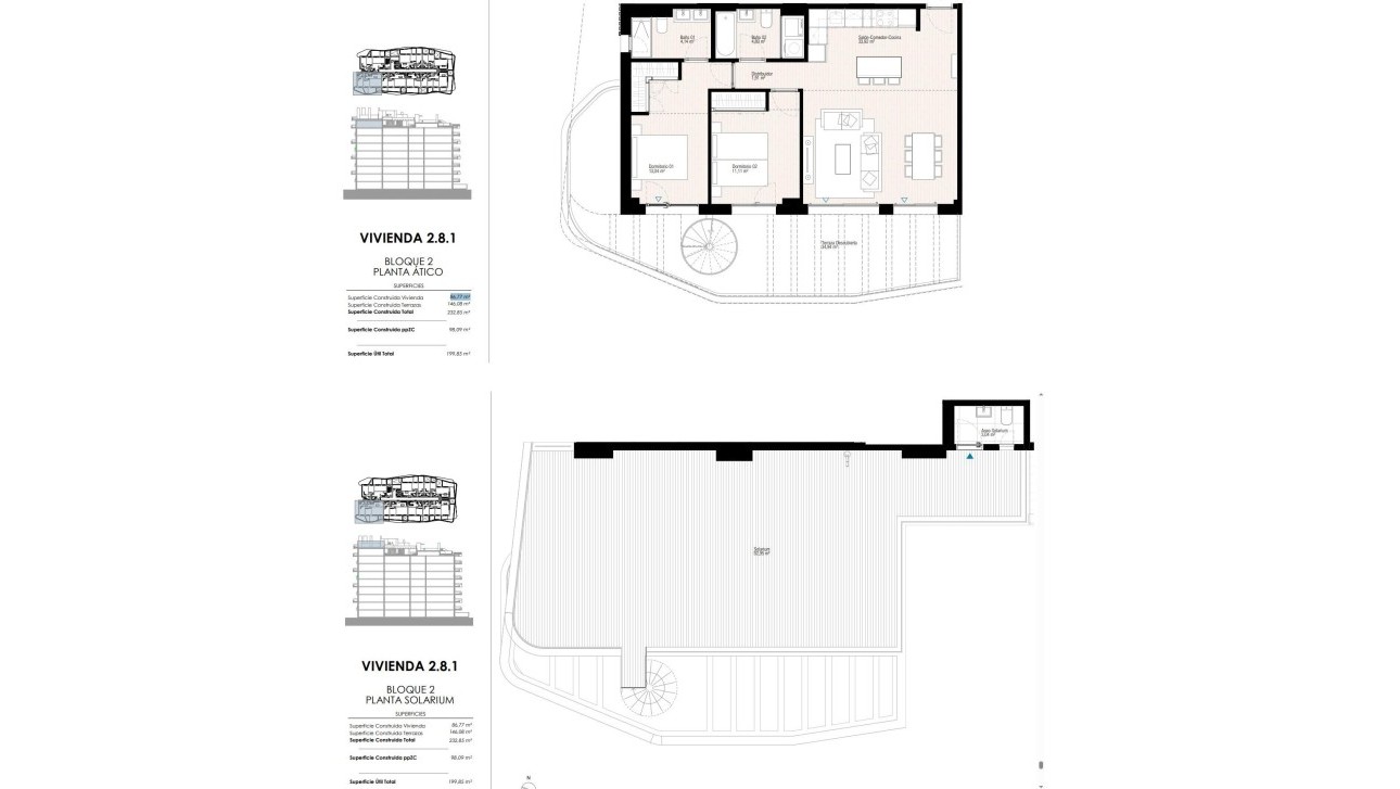 Obra nueva - Ático - Villajoyosa - Playa del Torres