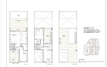 Obra nueva - Adosado - San Javier - pueblo