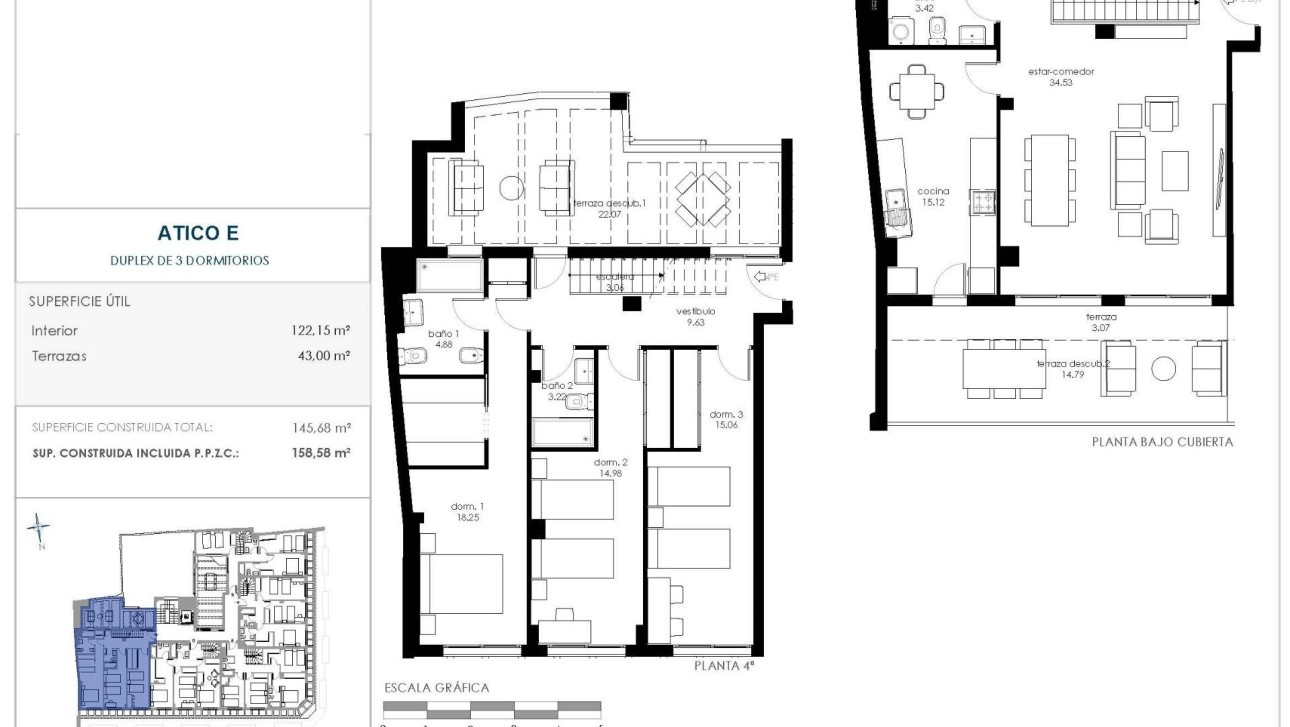 New Build - Penthouse - Murcia - Centro