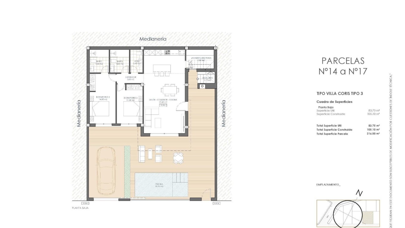 Obra nueva - Villa - San Juan de los Terreros - San Juan De Los Terreros