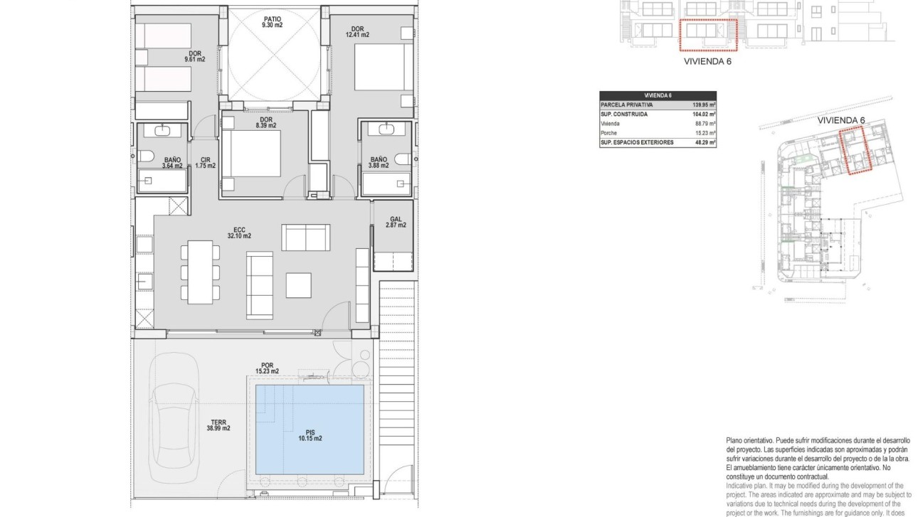 Nowy budynek - Bungalow - Pilar de la Horadada - pueblo