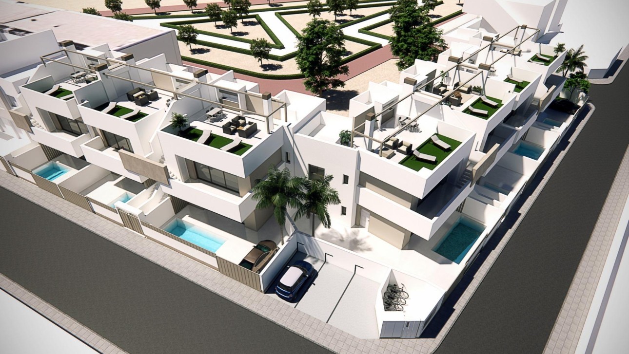 Nieuwbouw Woningen - Bungalow - Pilar de la Horadada - pueblo