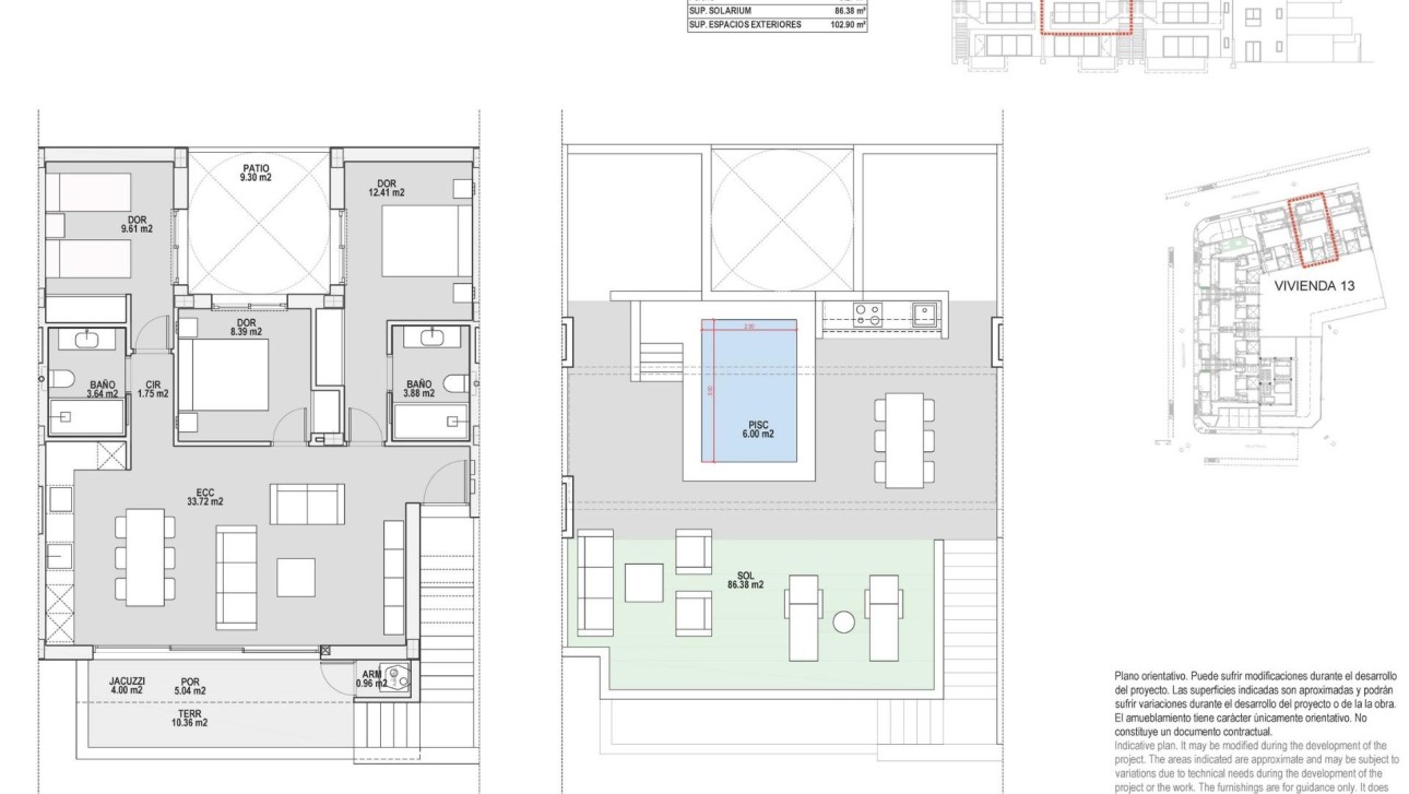 Новое здание - Бунгало - Pilar de la Horadada - pueblo