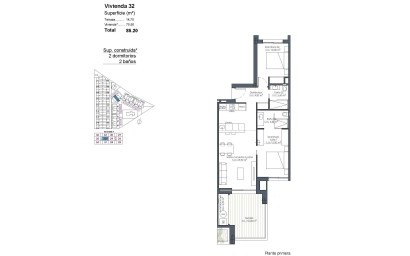 New Build - Apartment - Los Alcazares - Serena Golf