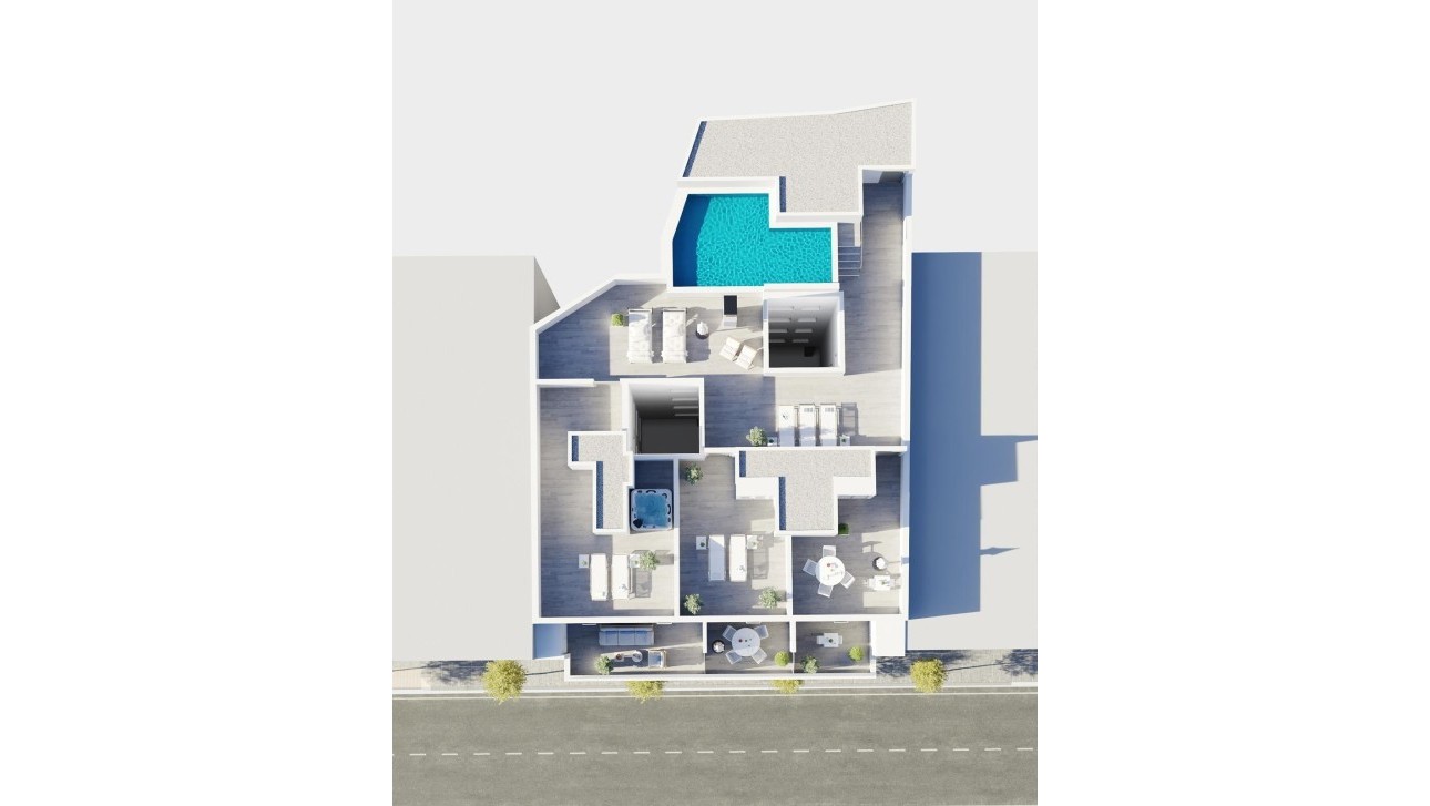 Nieuwbouw Woningen - Penthouse - Torrevieja - Centro