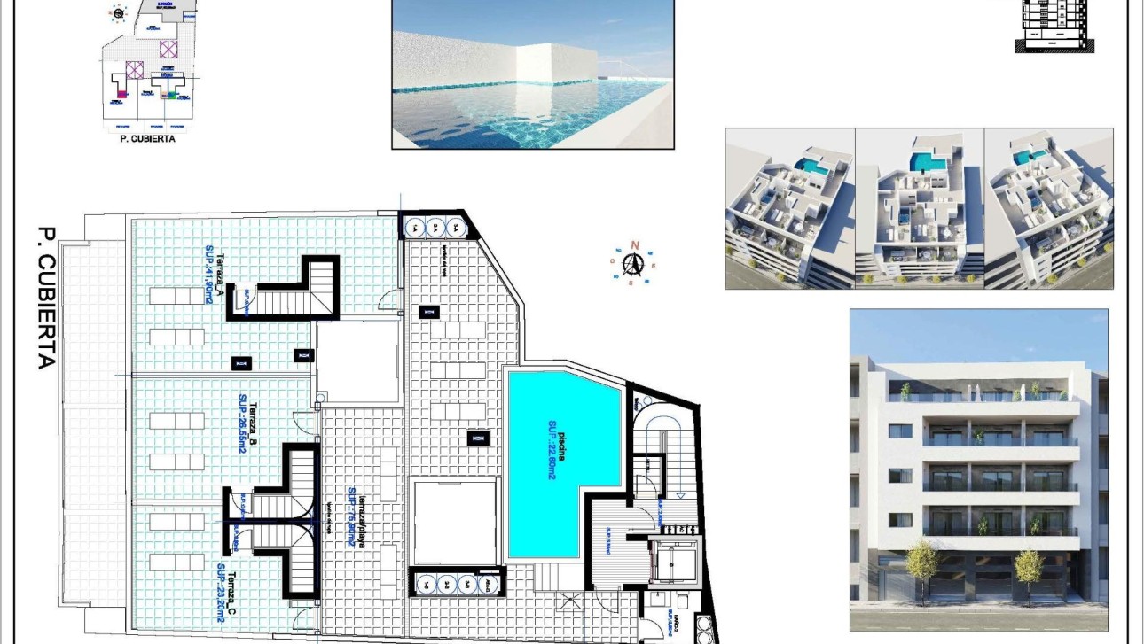 Nieuwbouw Woningen - Penthouse - Torrevieja - Centro