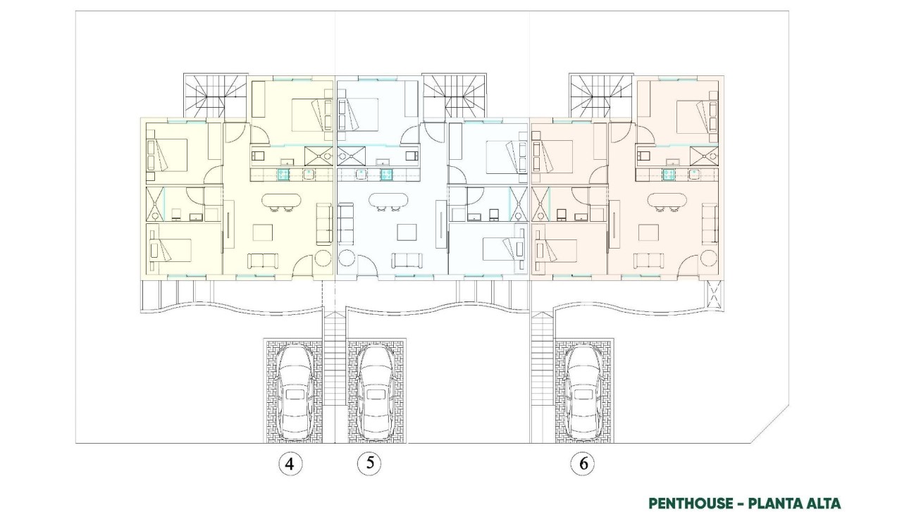 Новое здание - Бунгало - Pilar de la Horadada - parques de Andromeda