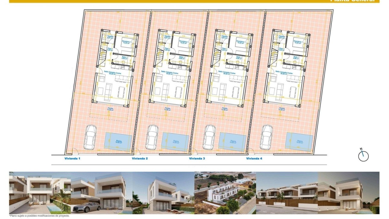 Новое здание - Villa - Pilar de la Horadada - pueblo