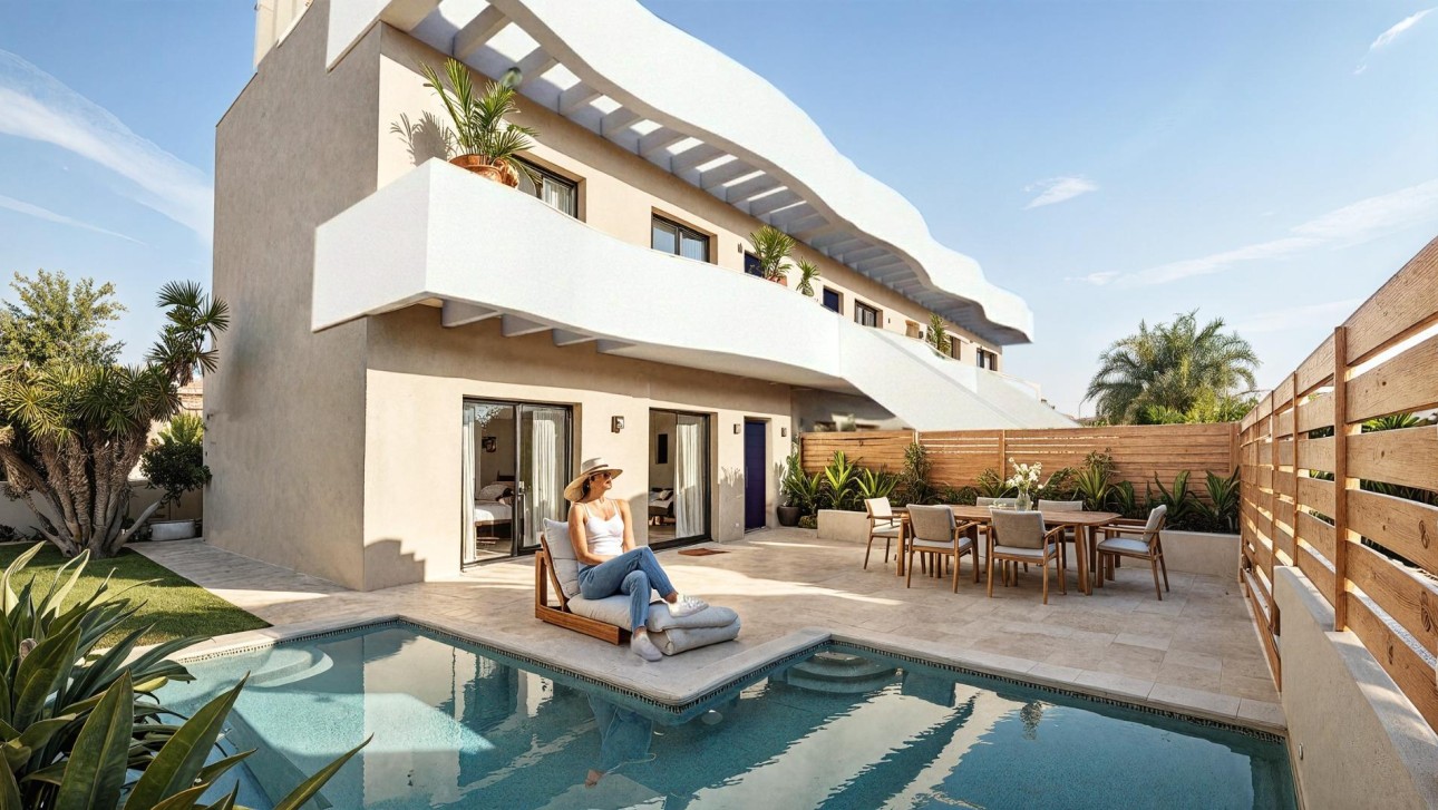 Новое здание - Бунгало - Pilar de la Horadada - parques de Andromeda