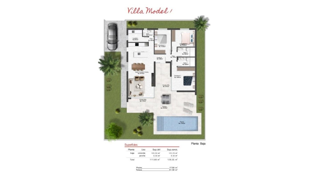 Новое здание - Villa - Baños y Mendigo - Altaona Golf
