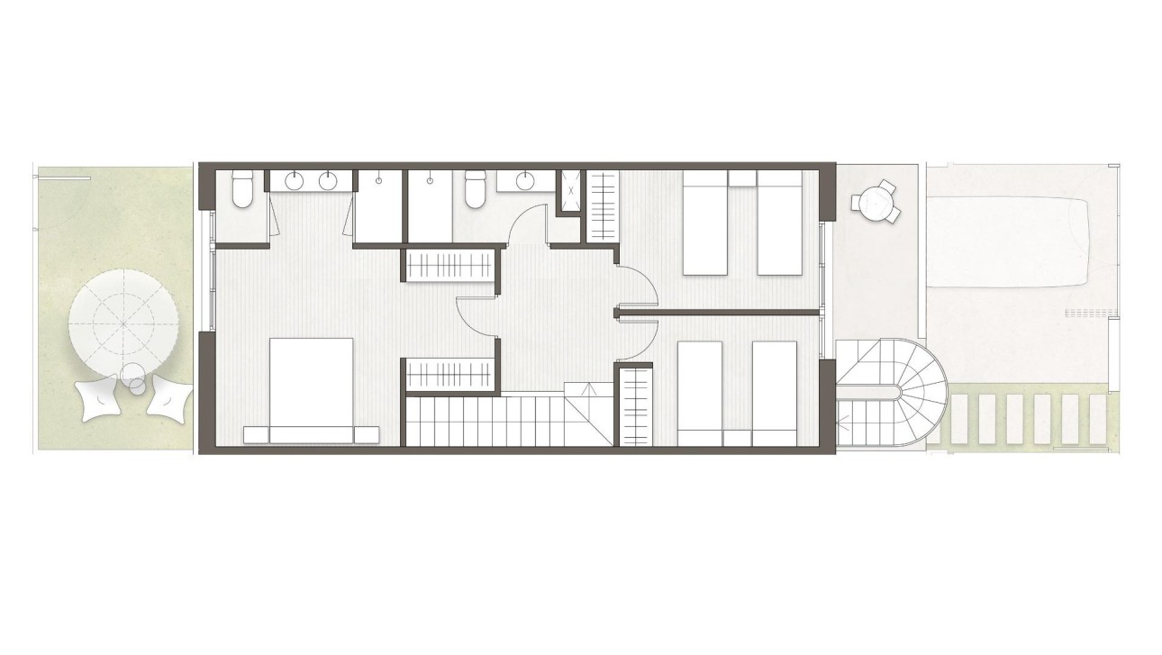 Nieuwbouw Woningen - Herenhuis - Pilar de la Horadada - pueblo