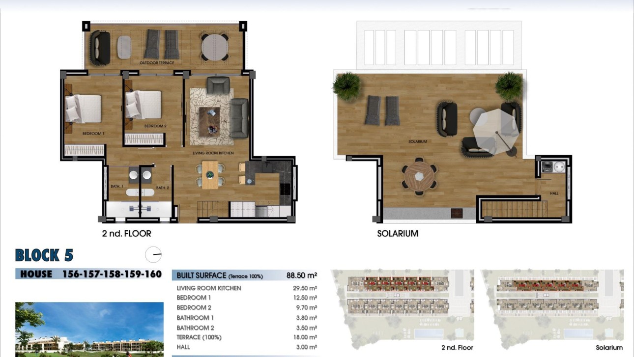 Nieuwbouw Woningen - Penthouse - Los Alcazares - La Serena Golf