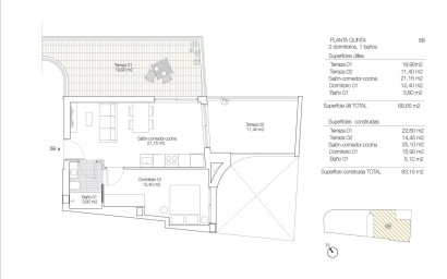 Nouvelle construction - Attique - Torrevieja - Playa de los Locos