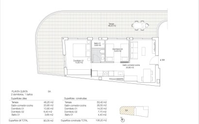 Nouvelle construction - Attique - Torrevieja - Playa de los Locos