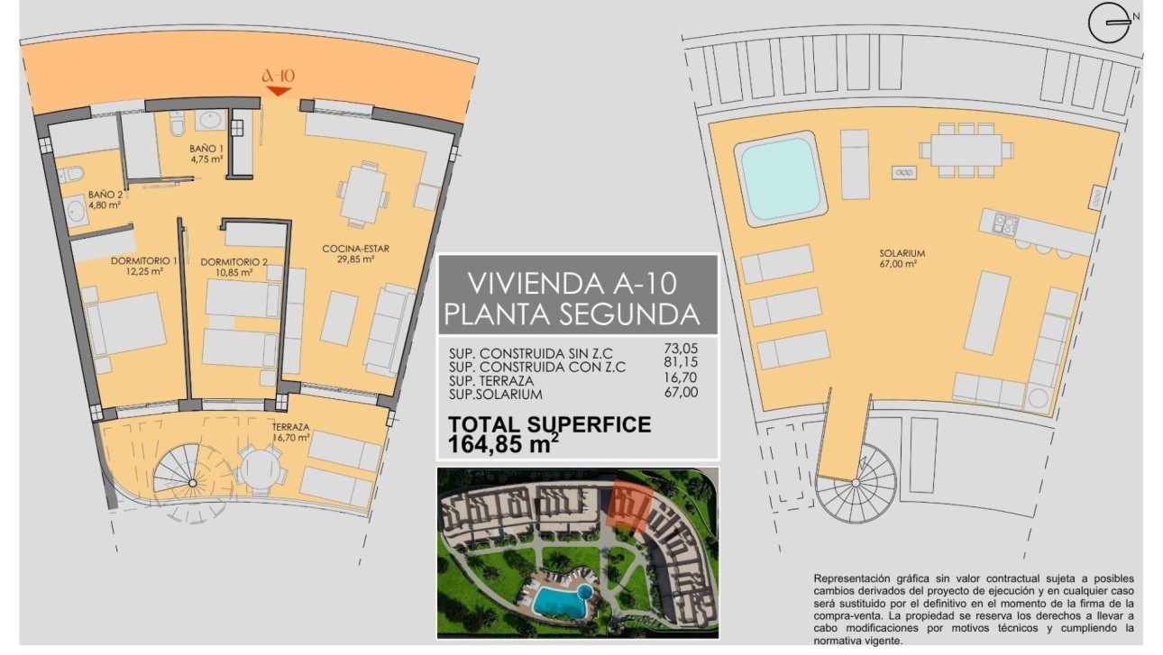 New Build - Penthouse - Los Alcazares - Serena Golf