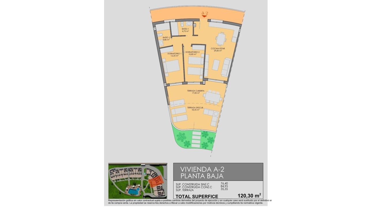 New Build - Apartment - Los Alcazares - Serena Golf