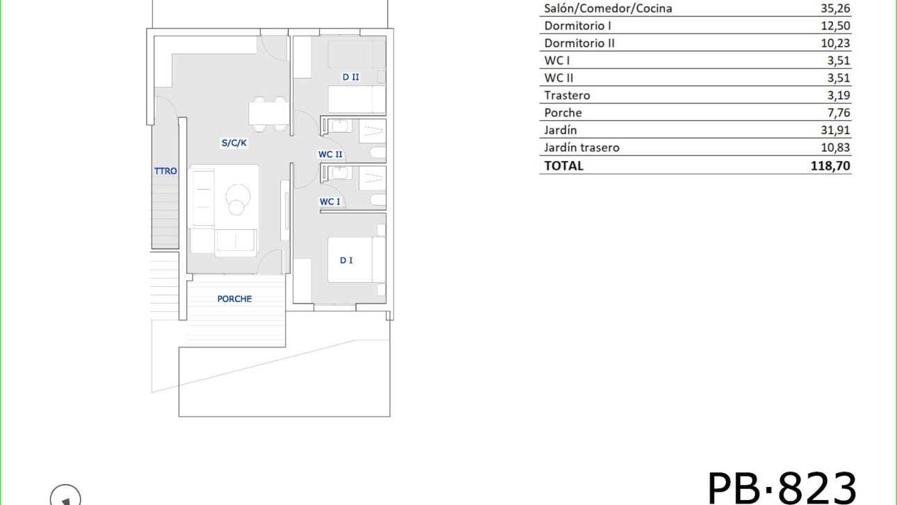 New Build - Bungalow - San Miguel de Salinas - Pueblo