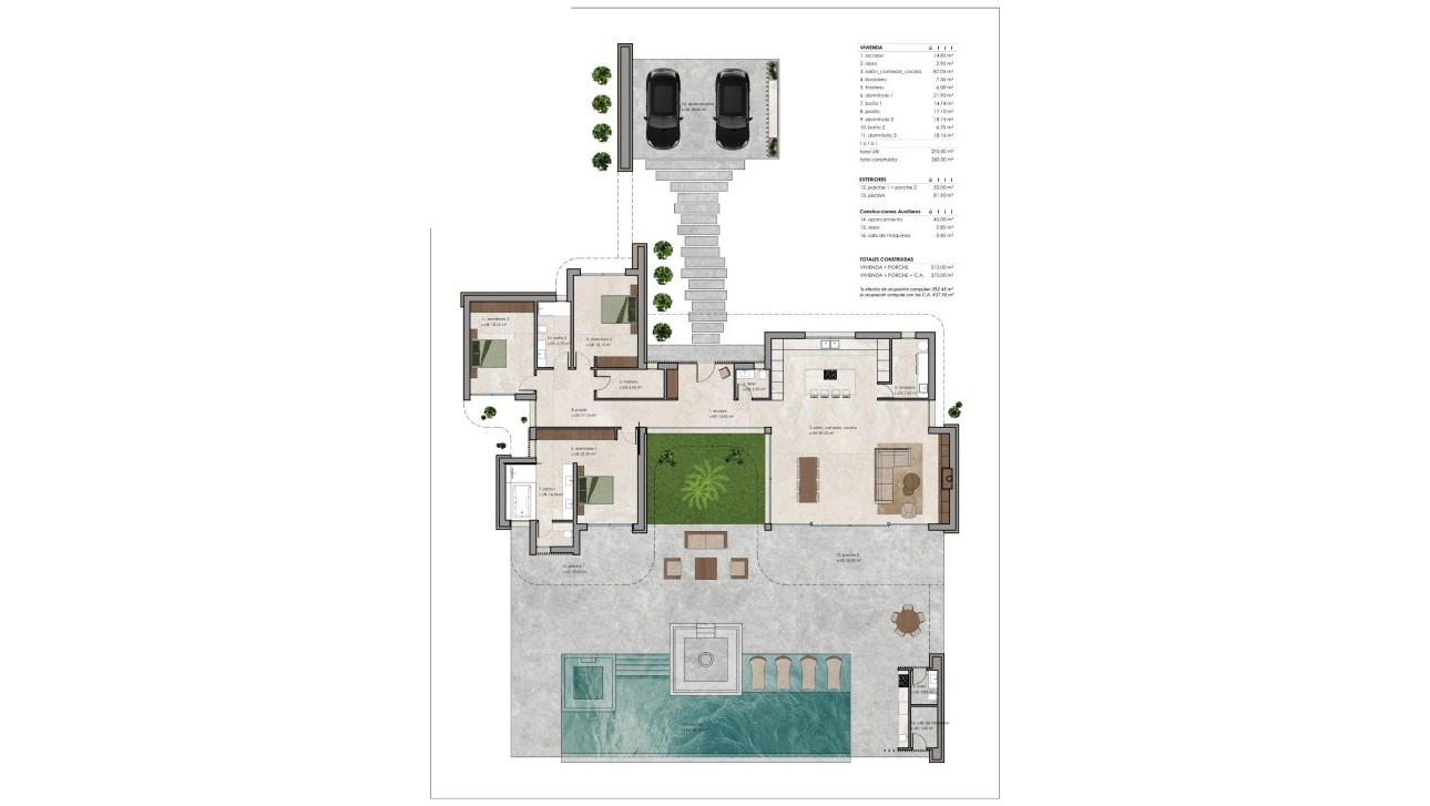 Новое здание - Villa - Pinoso - Lel