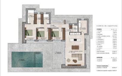 Новое здание - Villa - Pinoso - Lel