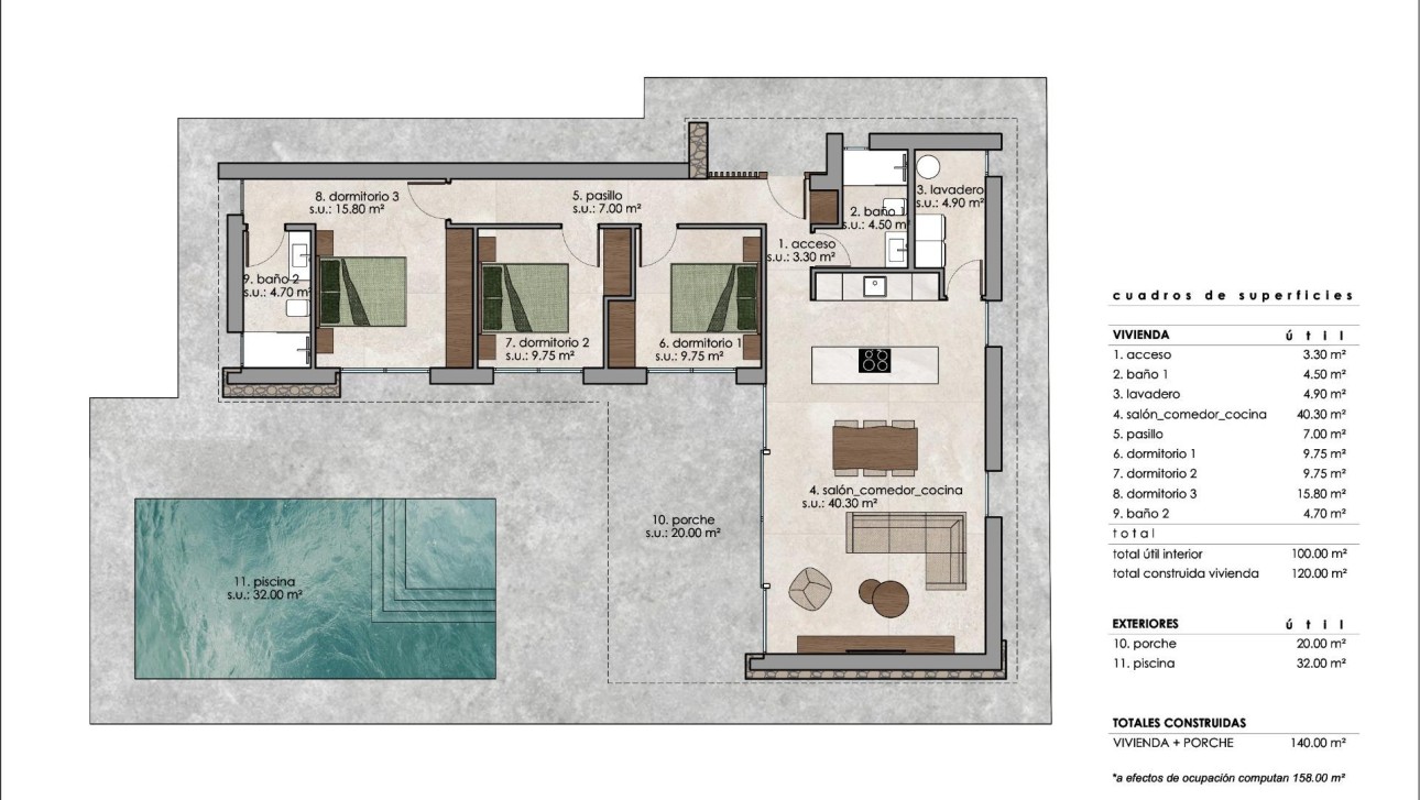 Новое здание - Villa - Pinoso - Lel