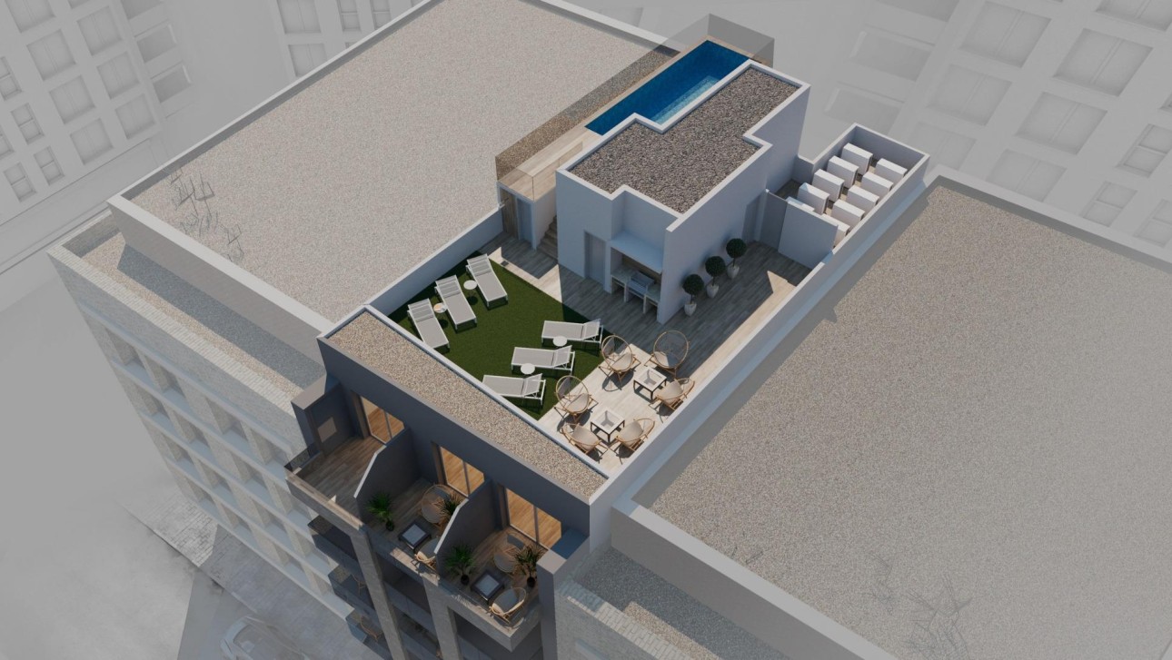 Nieuwbouw Woningen - Penthouse - Torrevieja - Playa de los Locos