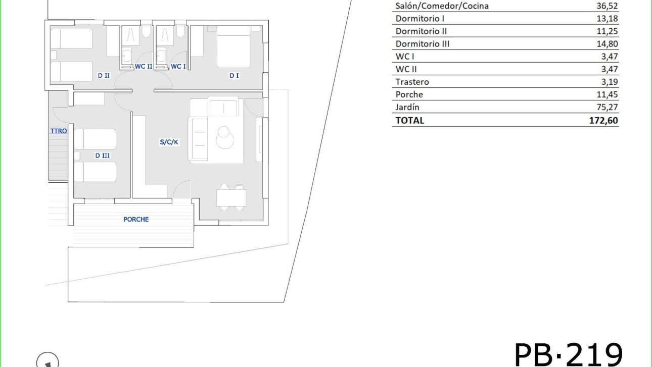New Build - Bungalow - San Miguel de Salinas - Pueblo
