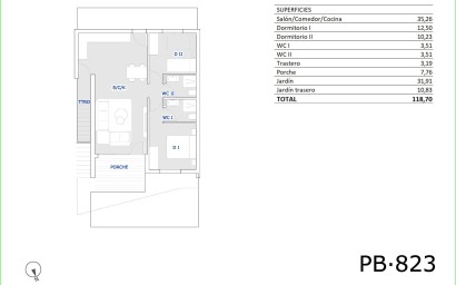 New Build - Bungalow - San Miguel de Salinas - Pueblo