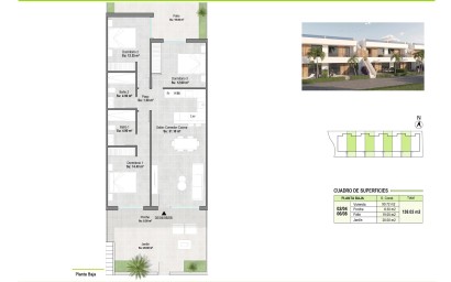 New Build - Bungalow - Alhama De Murcia - Condado De Alhama