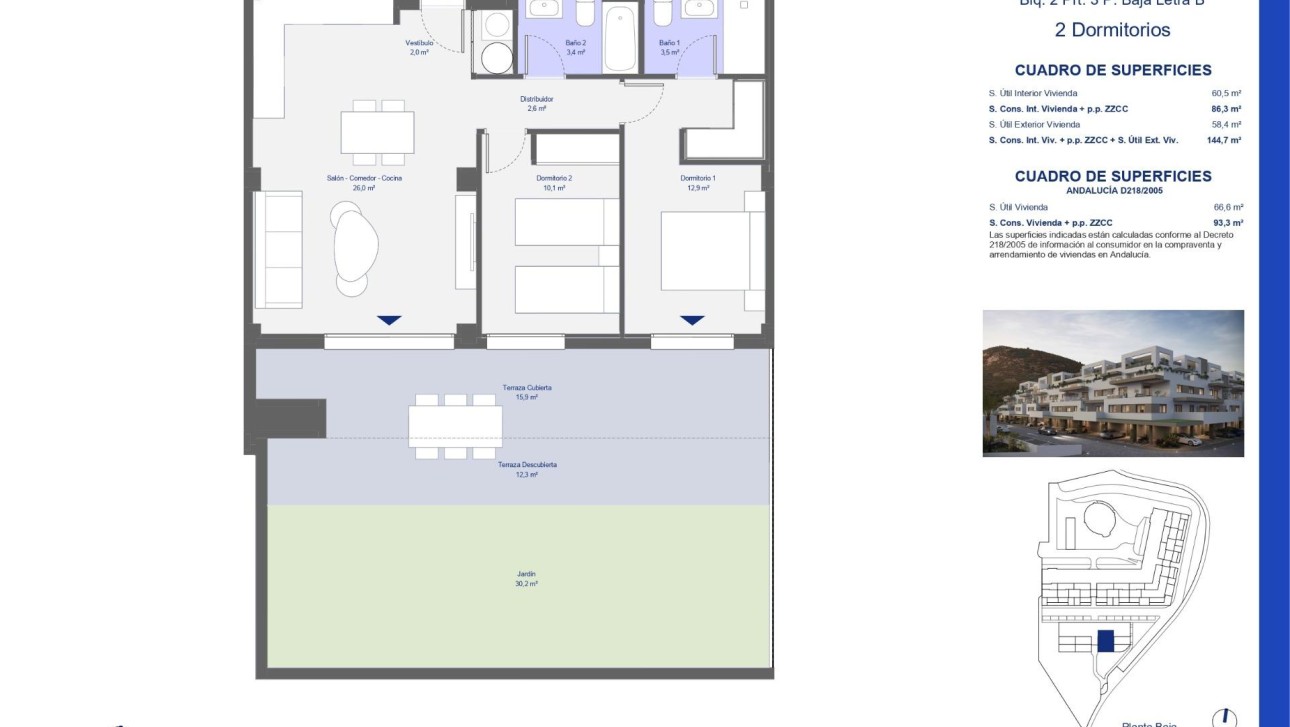 New Build - Ground floor apartment - Pulpi - Aguilón Golf