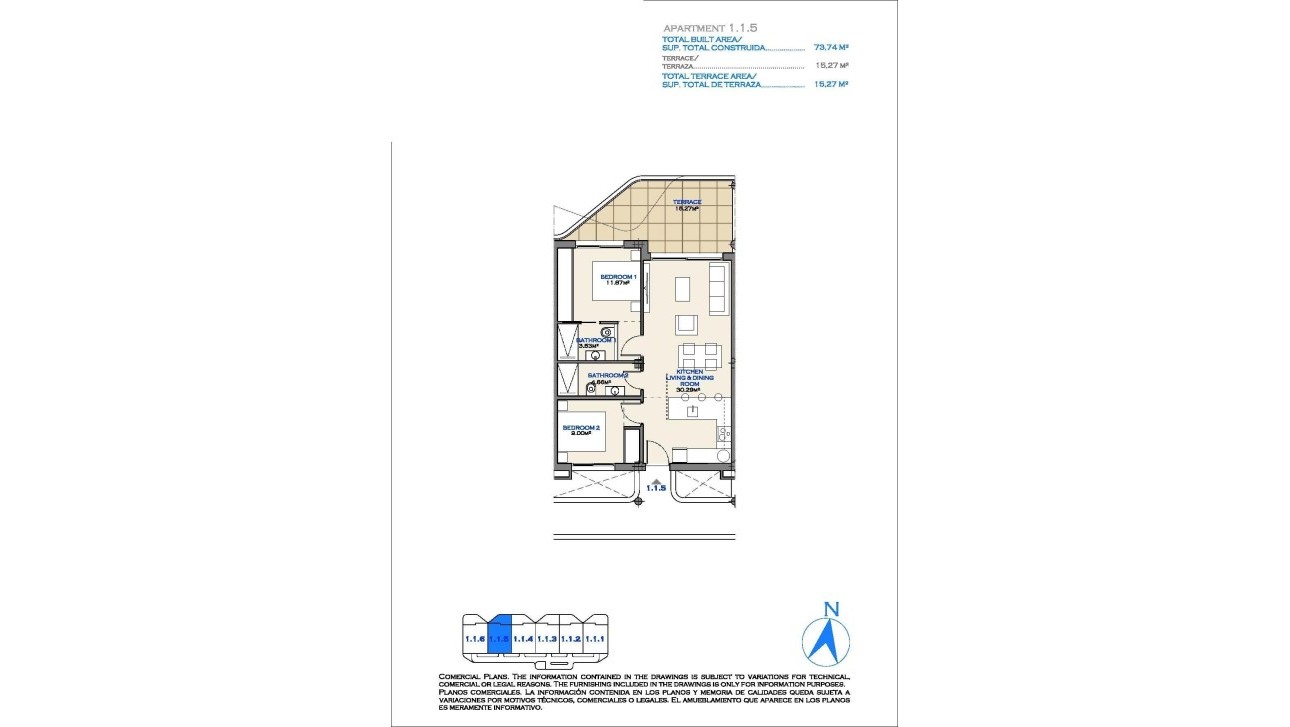 New Build - Apartment - Los Alcazares - Serena Golf